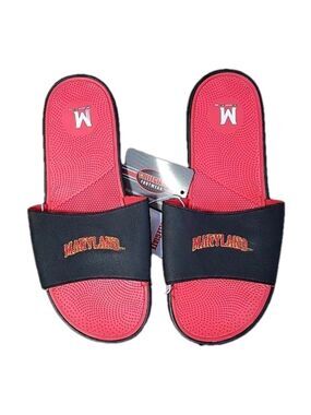 UMD Terps | Maryland Terrapins Sport Slides Size Large 9/10 NWT
